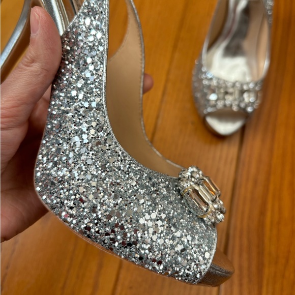 Badgely Mischka Wedding High Heels - Picture 6 of 6